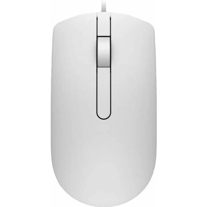 Dell MS116 Ενσύρματο Ποντίκι Λευκό