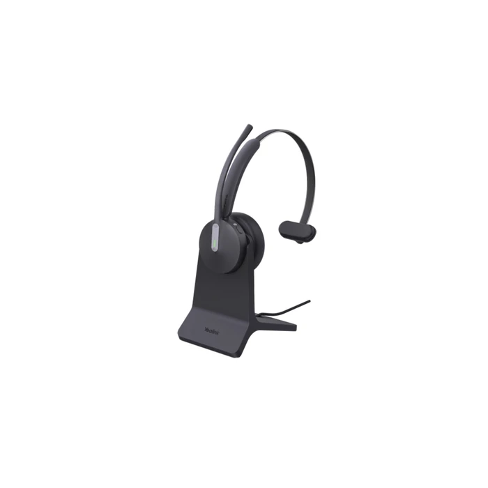 Yealink BH71 Workstation Wireless In‑ear Headset with Bluetooth Charging Stand - Black