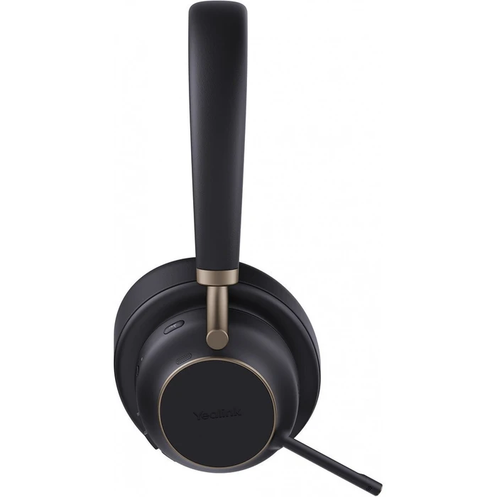 Yealink BH76 Plus UC Bluetooth Headset Μαύρο (USB-C/USB-A)