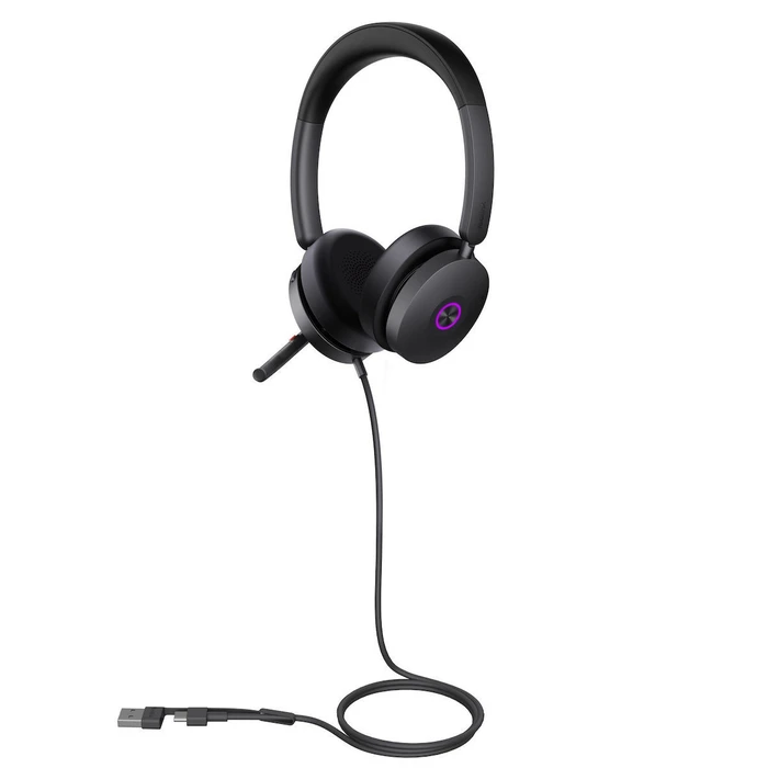Yealink UH48 Dual - Διπλό VoIP Headset USB‑C / USB‑A (Microsoft Teams Certified)