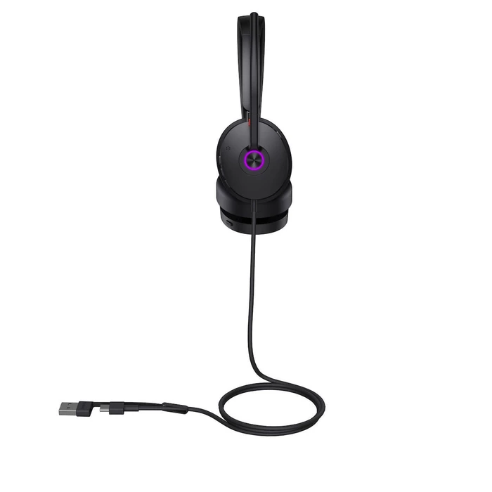 Yealink UH48 Dual - Διπλό VoIP Headset USB‑C / USB‑A (Microsoft Teams Certified)