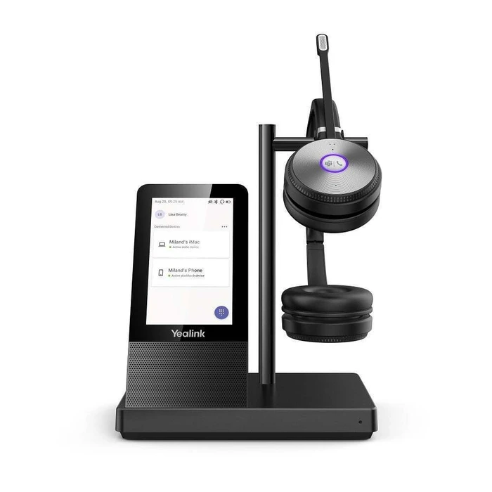Yealink WH66 Dual DECT Ασύρματο Headset - Dual Workstation