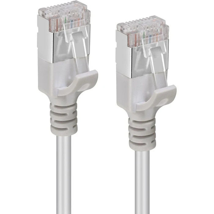 Microconnect U/FTP (STP) Cat6a Ethernet Cable 0.15m Grey V-FTP6A0015-SLIM