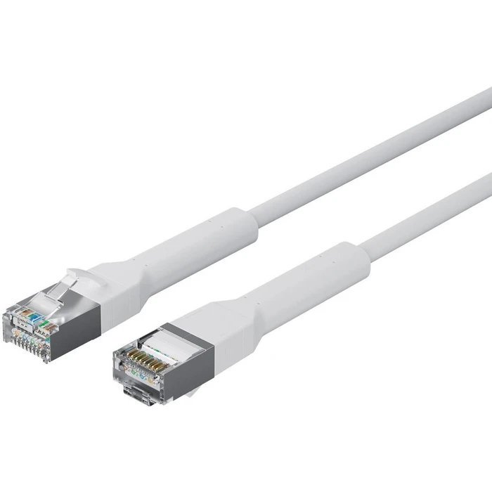 Lanview U/FTP (STP) Cat6a Flat Ethernet Cable (White)