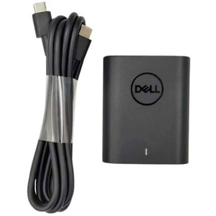 Dell USB-C Φορτιστής Laptop 60W με Αποσπώμενο Καλώδιο Τροφοδοσίας