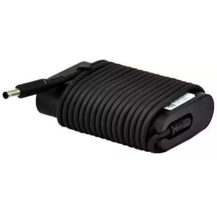 Dell Laptop AC Adapter 45W 19.5V with Detachable Power Cord and Interchangeable Plug Set