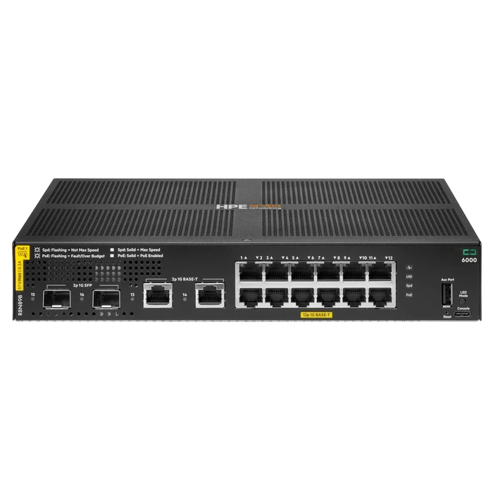 HP ANW 6000 Managed L2 Switch με 12 Θύρες Gigabit (1 Gbps) - R8N89B