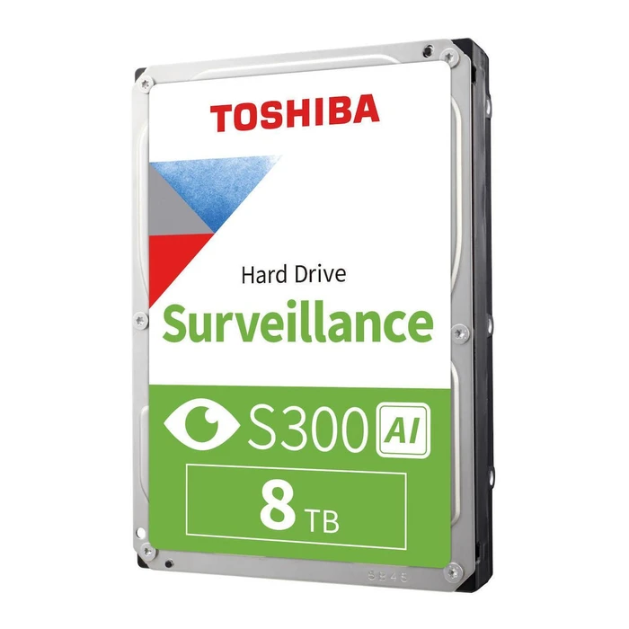 Toshiba S300 AI 8TB 3.5" SATA III 7200 RPM Internal HDD 512 MB Cache MG10ADA800E-V