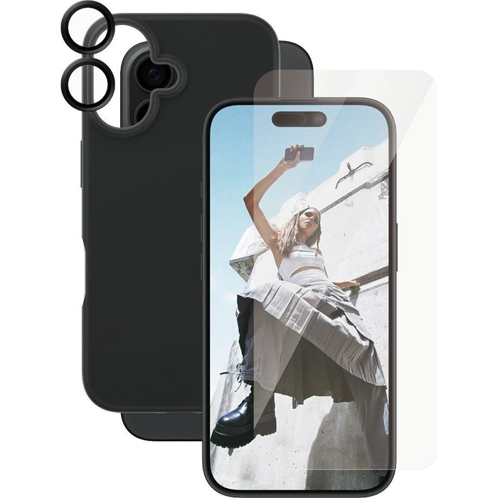 PanzerGlass CARE Fashion 3-in-1 Screen Protector for iPhone 16