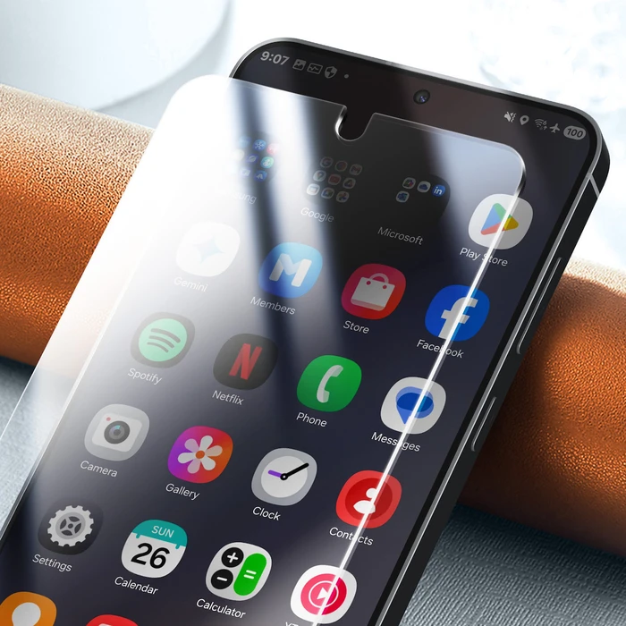 PANZERGLASS Tempered Glass Προστατευτικό Οθόνης για Samsung Galaxy S25 - Διαφανές, Αντιχαρακτικό, Ανθεκτικό σε Κρούση