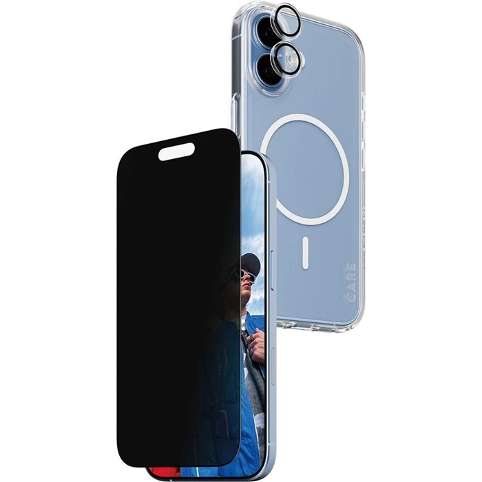 PanzerGlass CARE BY 3-IN-1 FLAGSHIP - Προστατευτικό οθόνης (για iPhone 17)