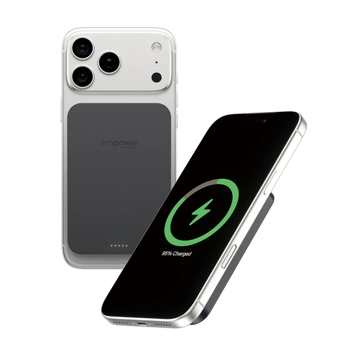 PanzerGlass Empower MagSafe 5000mAh 15W με Θύρα USB-C Μαύρο