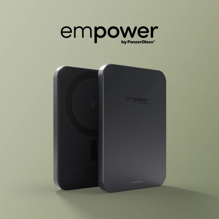 PanzerGlass Empower MagSafe 5000mAh 15W με Θύρα USB-C Μαύρο
