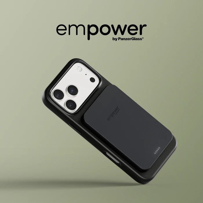 PanzerGlass Empower MagSafe 5000mAh 15W με Θύρα USB-C Μαύρο