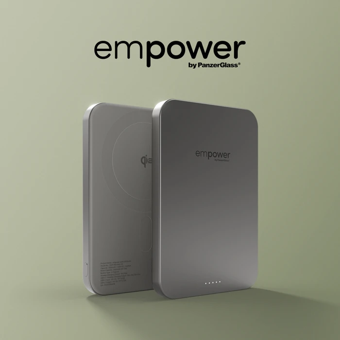 PanzerGlass Empower MagSafe 5000mAh 20W με Θύρα USB-C Titanium