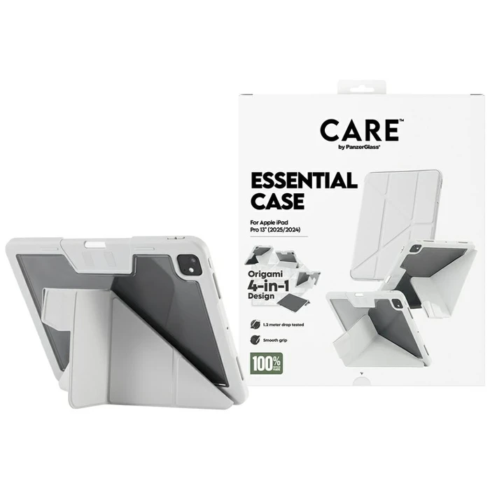PanzerGlass CARE by TPU Essential Θήκη Γκρι για iPad Pro 13"