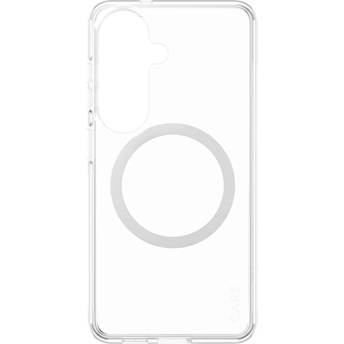 PanzerGlass CARE Urban Explorer Case — Clear with White Qi for Galaxy S26