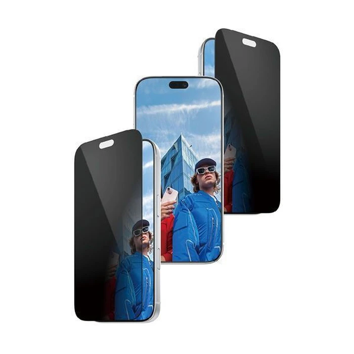 PanzerGlass 2‑Way Privacy Screen Protector for Apple iPhone 18 Pro Max (Ultra‑Wide Fit) with EasyAligner