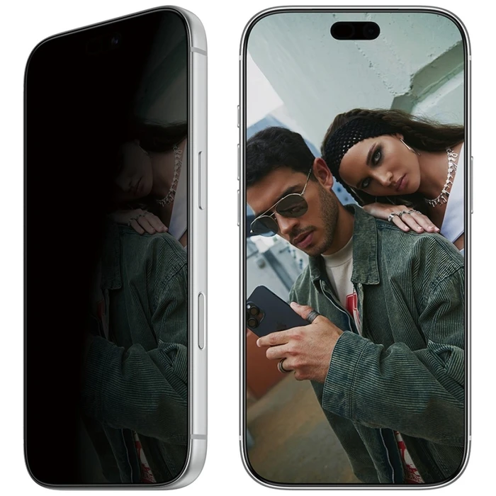 SAFE by PanzerGlass 2-way Privacy Screen Protector for Apple iPhone 18 Pro — Ultra‑Wide Fit with EasyAligner