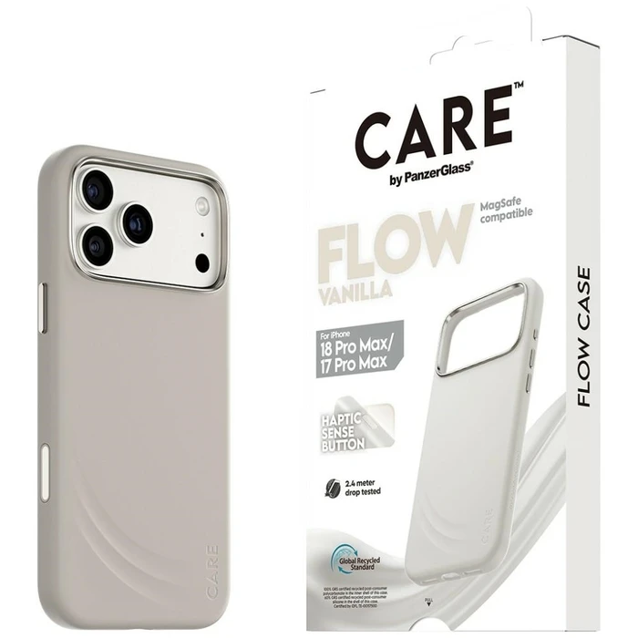 CARE by PanzerGlass Flow Case Vanilla με MagSafe για iPhone 18 Pro Max / 17 Pro Max