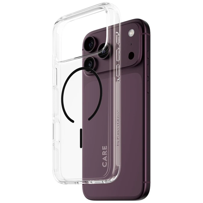 CARE by PanzerGlass Urban Explorer Transparent Case with Black MagSafe for iPhone 17 Pro Max / 18 Pro Max