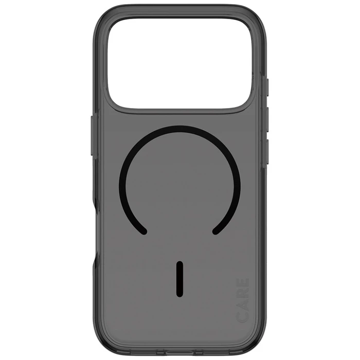 CARE by PanzerGlass Smokey Case W Black MagSafe for Apple iPhone 18 Pro / 17 Pro