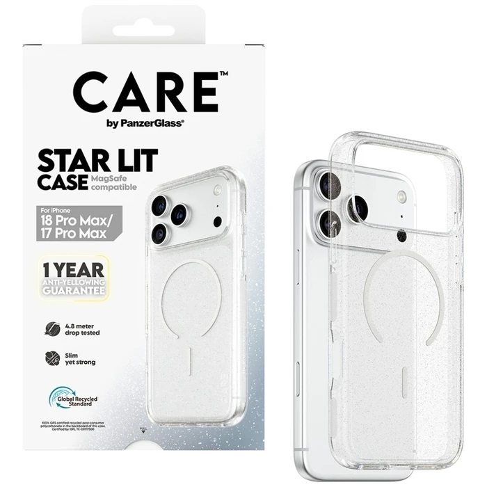 CARE by PanzerGlass Θήκη Star Lit με MagSafe για Apple iPhone 17 Pro Max / 18 Pro Max