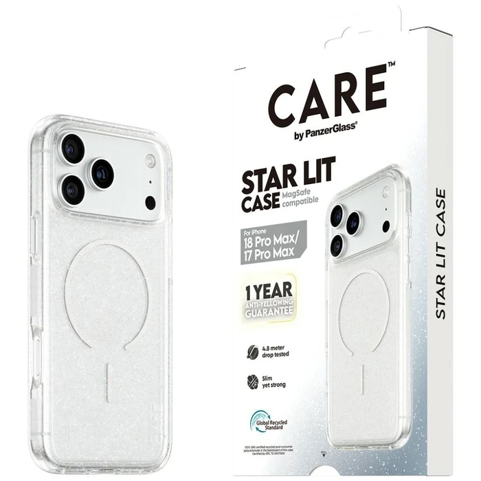 CARE by PanzerGlass Θήκη Star Lit με MagSafe για Apple iPhone 17 Pro Max / 18 Pro Max