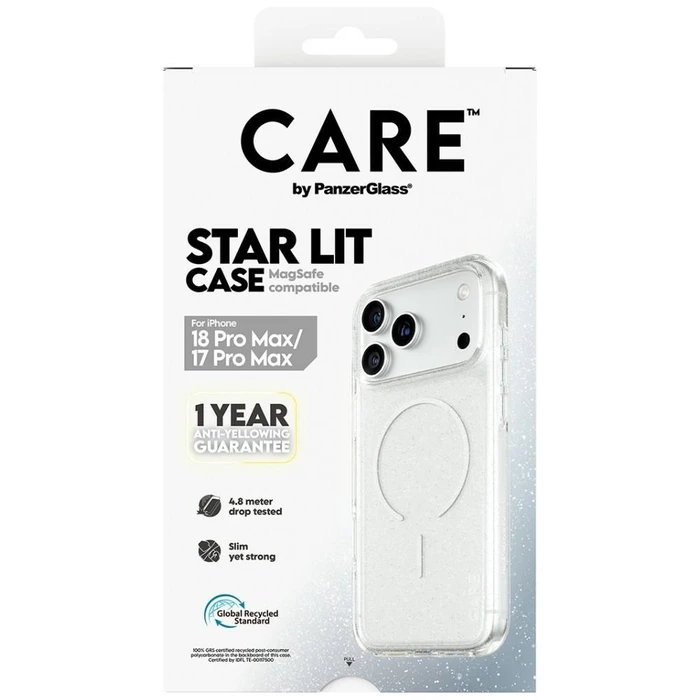 CARE by PanzerGlass Θήκη Star Lit με MagSafe για Apple iPhone 17 Pro Max / 18 Pro Max