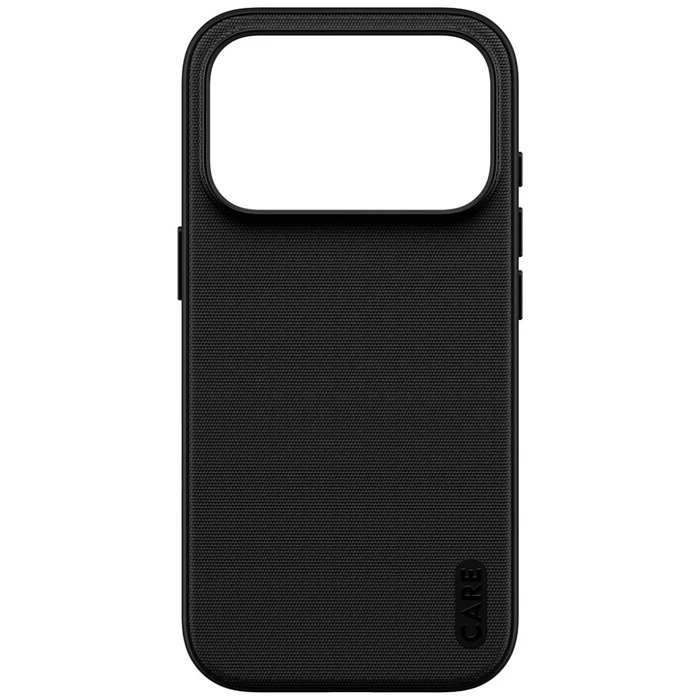 CARE by PanzerGlass Fusion Fabric Θήκη Μαύρη με MagSafe για Apple iPhone 17 Pro / 18 Pro