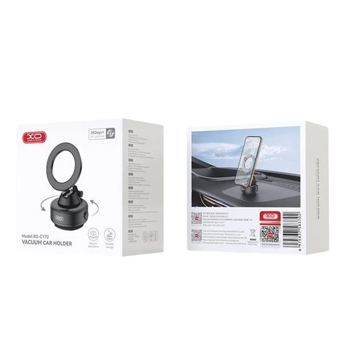 Βάση Κινητού Αυτοκινήτου XO C172 Μαγνητική με Περιστροφή & Vacum MagSafe