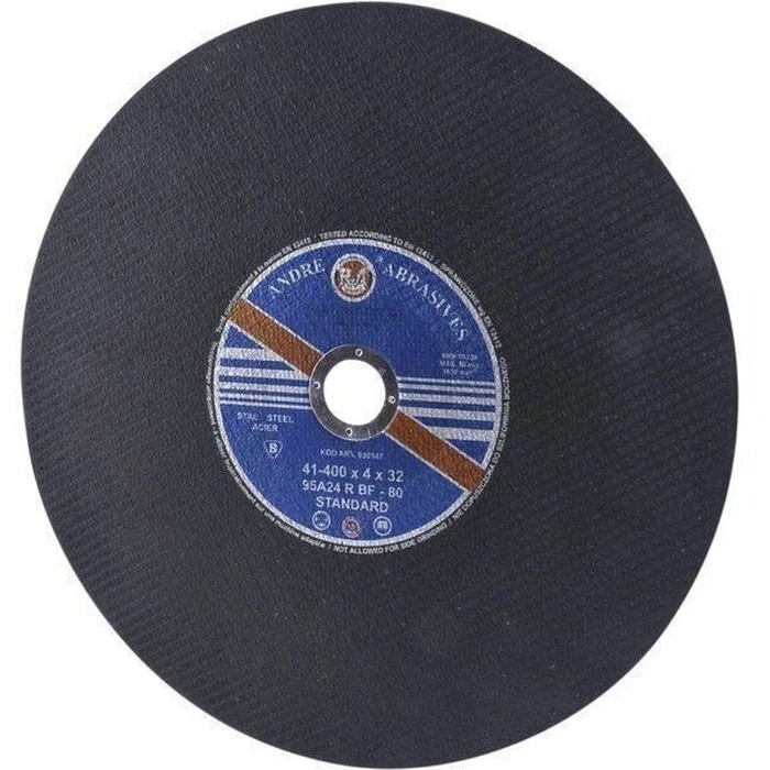 ANDRE abrasive articles Pro Metal Cutting Disc 400mm 95A24RBF