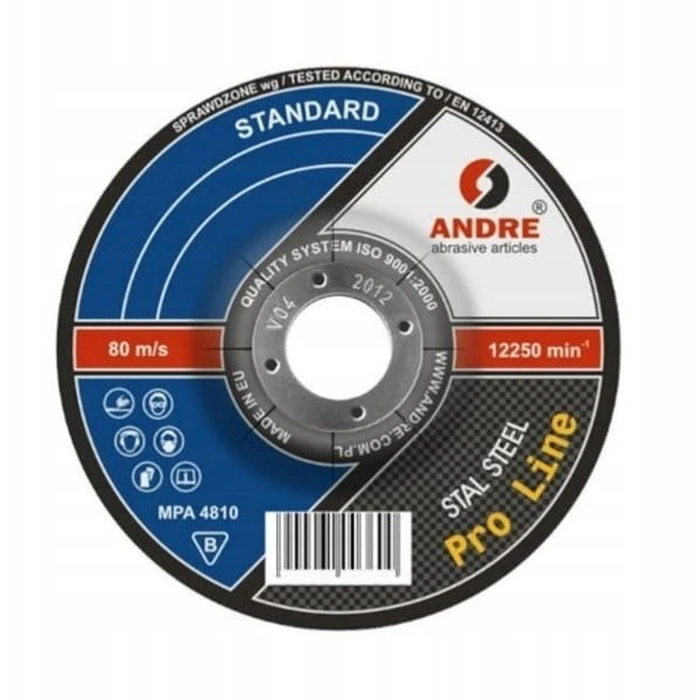 ANDRE abrasive articles Pro Metal Cutting Disc 230mm 95A24RBF