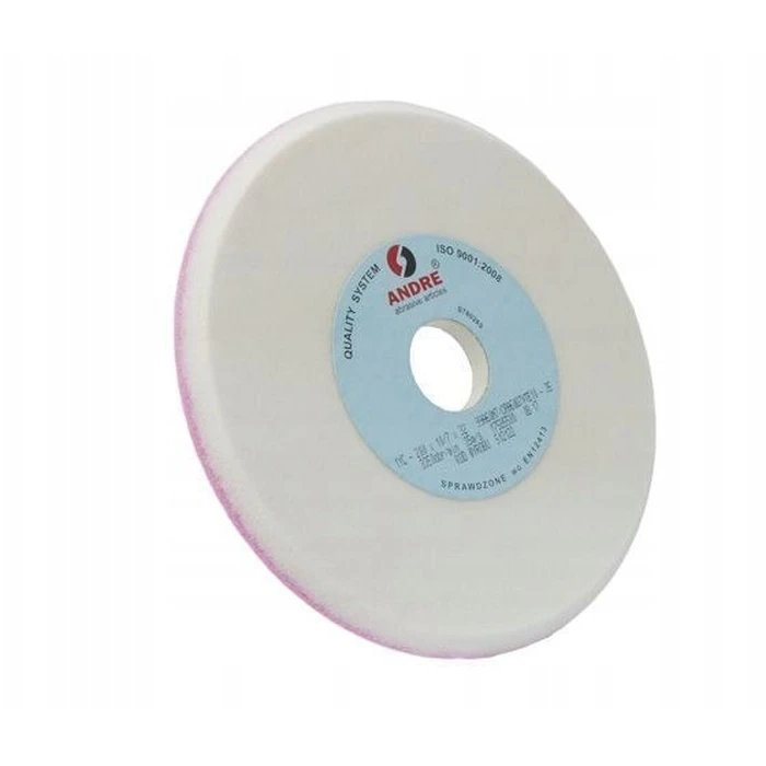 Λειαντικός προφίλ τροχός ANDRE 250 x 10/7 x 32 mm White-Pink Type 1Yc