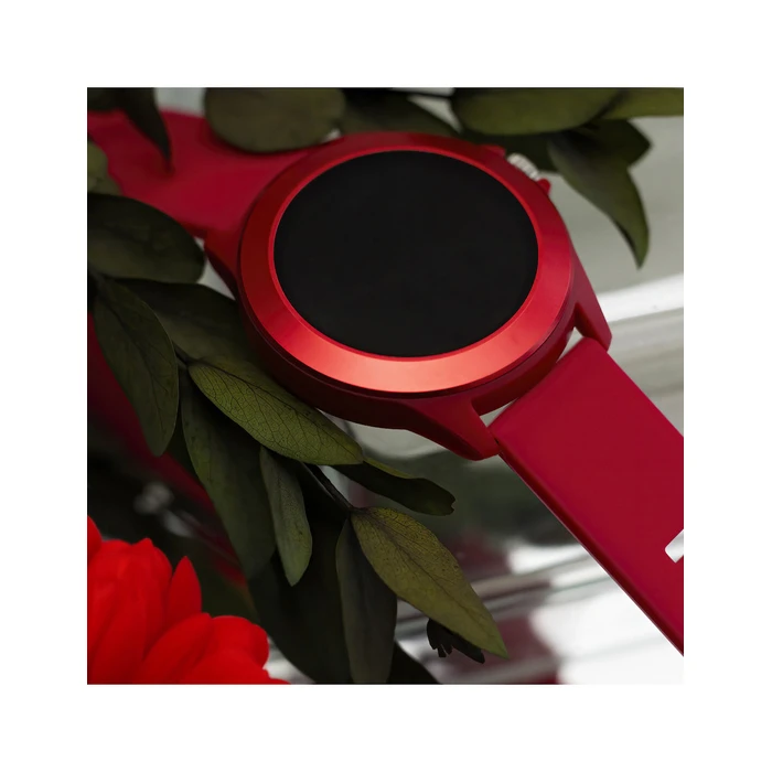 Forever Colorum CW-300 43mm Smartwatch με Παλμογράφο (Magenta)