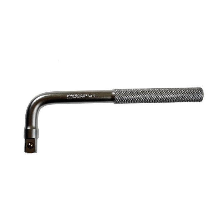 Honiton H4301 - 1/2" 200mm L-type Socket Handle (Rubber Handle)