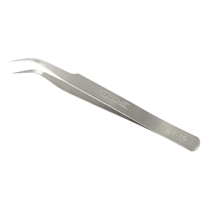 Precision Pliers Xtreme 115 mm Anti Magnetic Curved Pointed