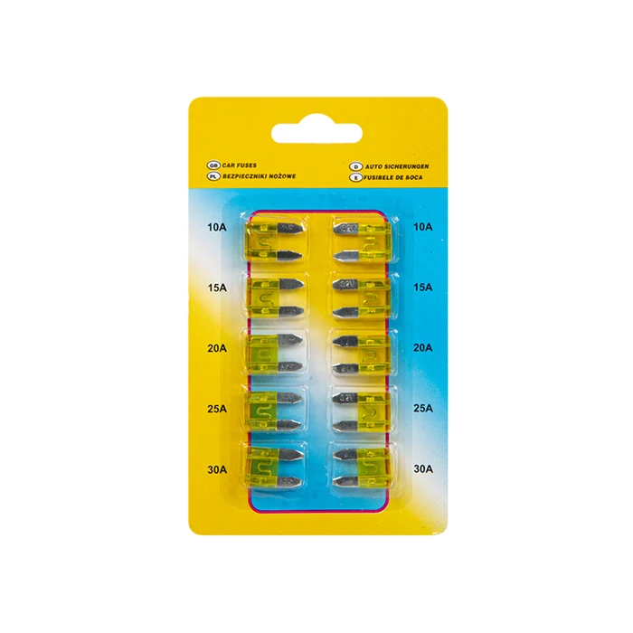 BLOW Mini Blade Car Fuses 20A (10 pcs) - DM-1417