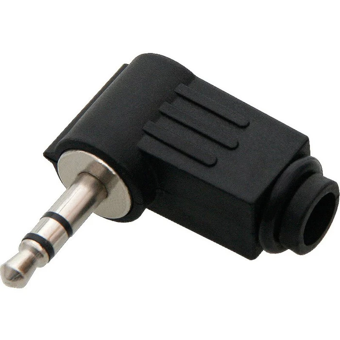 Audio Accessories Brandless Stereo 3.5mm Angled Plastic Plug DM 1164