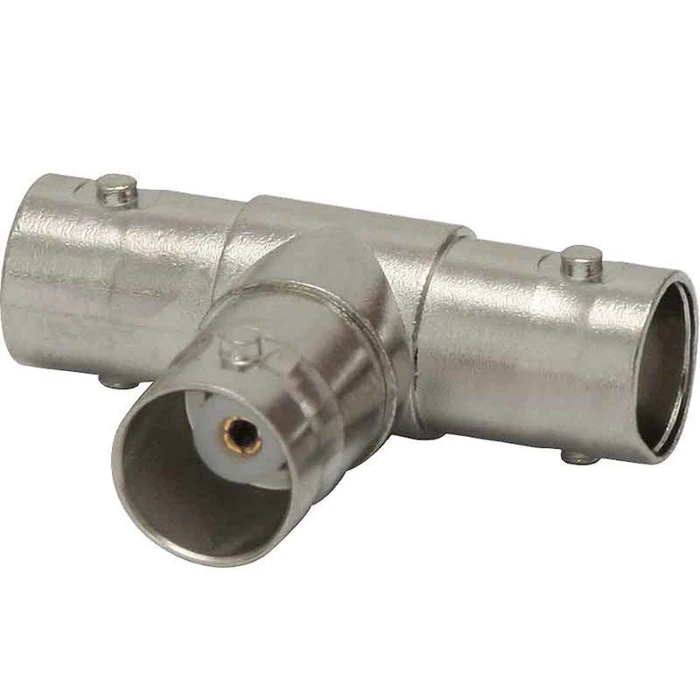 BNC Connector Adapter DELOCK T Shape Female to Female to Female