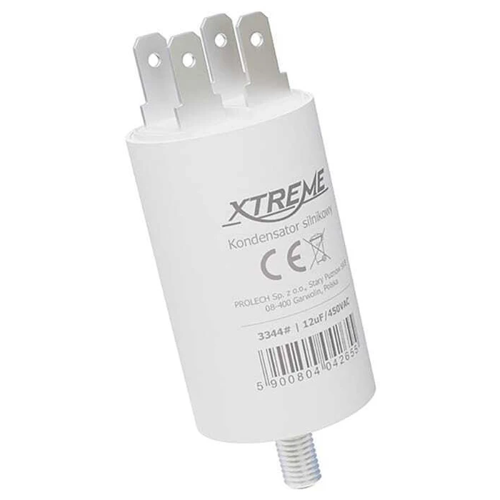 XTREME Πυκνωτής για Μοτέρ 12μF 450VAC με connector