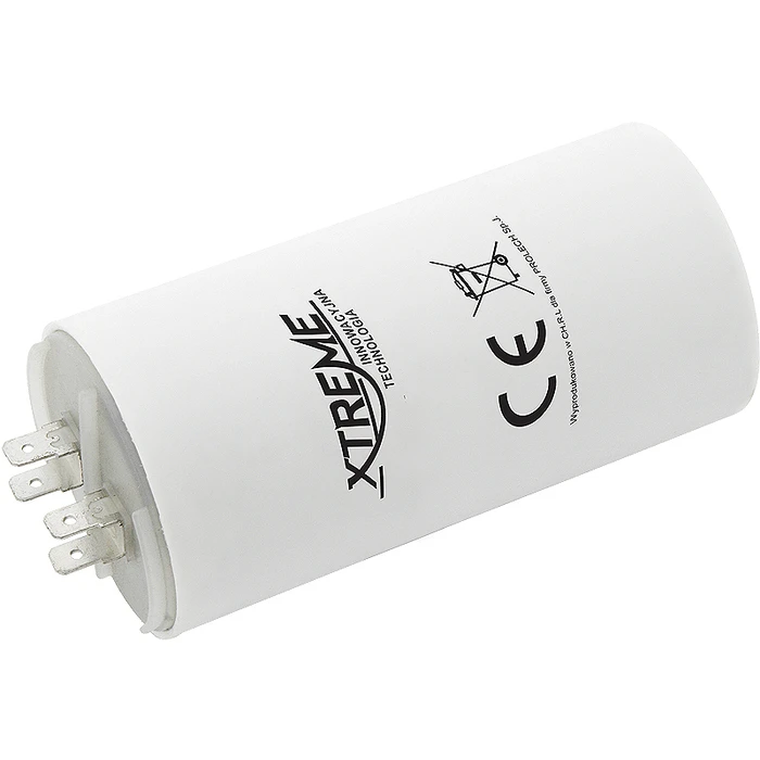 Motor Capacitor XTREME 60uF 450VAC with connector
