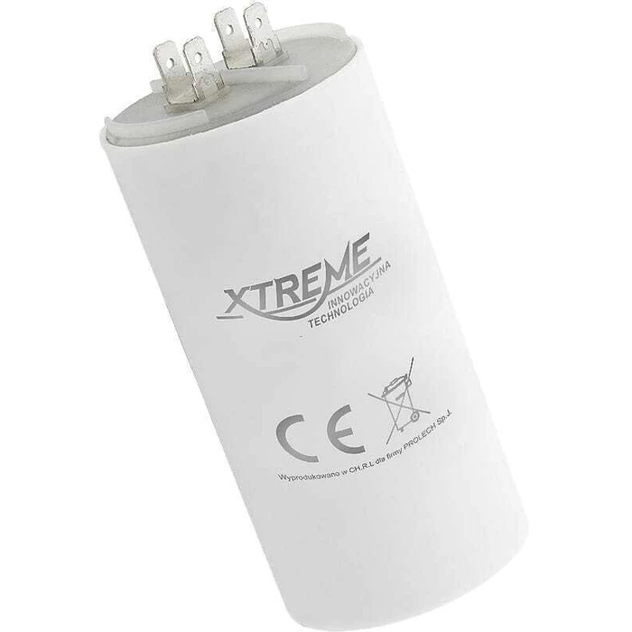 XTREME Motor Capacitor 100uF 450VAC with connector