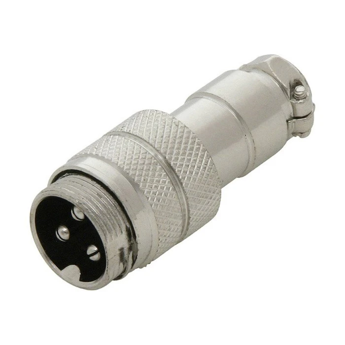Default XTREME CB 3PIN Male Microphone Cable Plug Straight