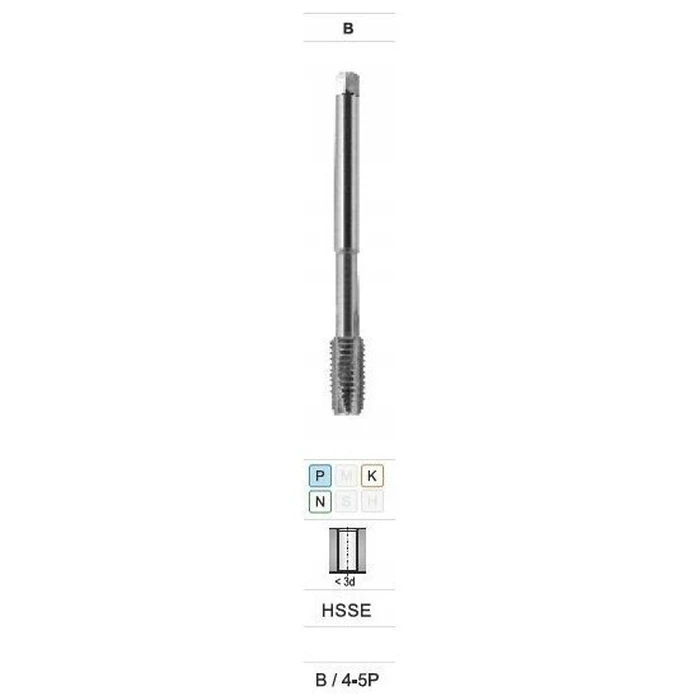 Fanar Thread Tap M18x1 DIN 374B 6h HSSE 800