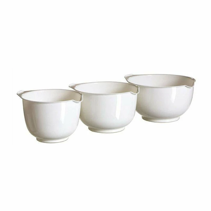 Curver Set of 3 Bowls, White - Model 168802