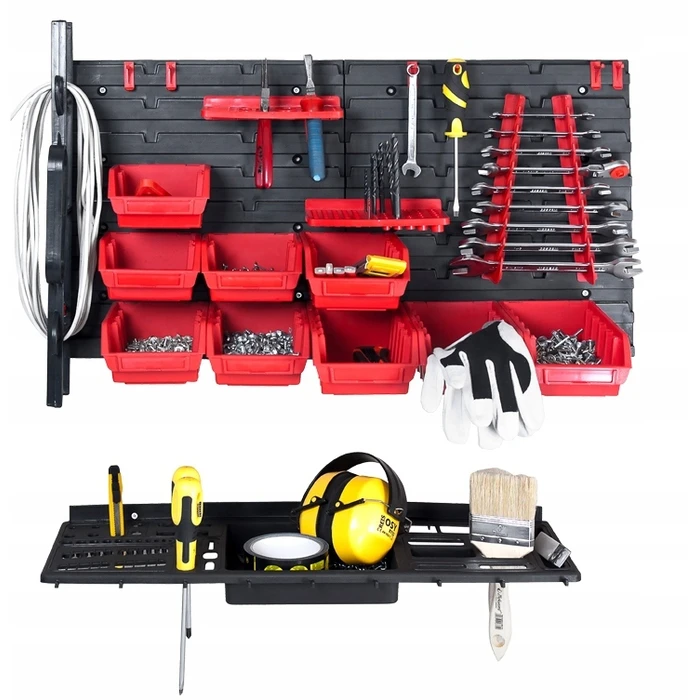 Patrol ErgoBox Plus Plastic Stackable Tool Storage Tray 11.6 x 11.2 x 7.5 cm (PG242772_80)