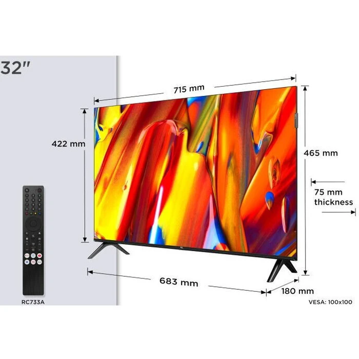 TCL Τηλεόραση 32V5C