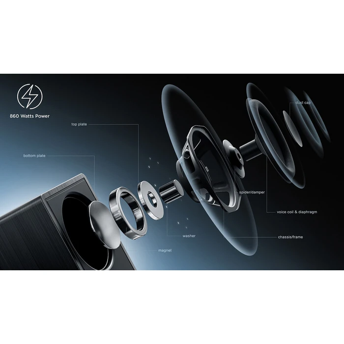 TCL Q85H PRO Soundbar 7.1.4 with Wireless Subwoofer