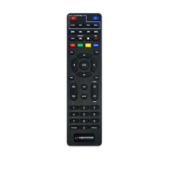 Esperanza EV111P DVB-T2 Digital Tuner/Decoder H.265 (HEVC) SCART / HDMI / USB